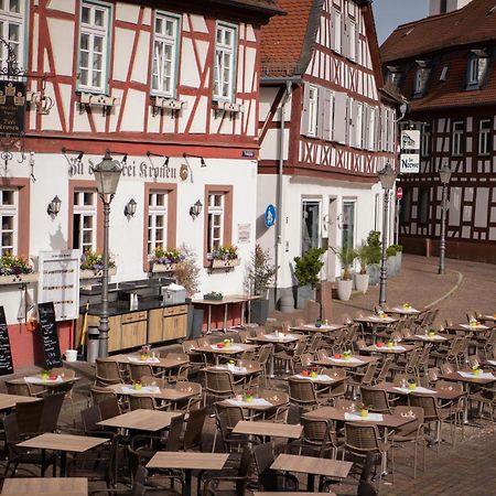 Hotel Zu Den Drei Kronen Seligenstadt Exterior foto